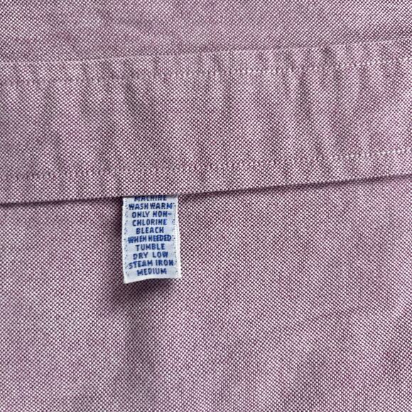 Ralph Lauren Yarmouth Long Sleeve Purple Cotton Pinpoint Oxford Shirt 16.5x34, L - Picture 7 of 7